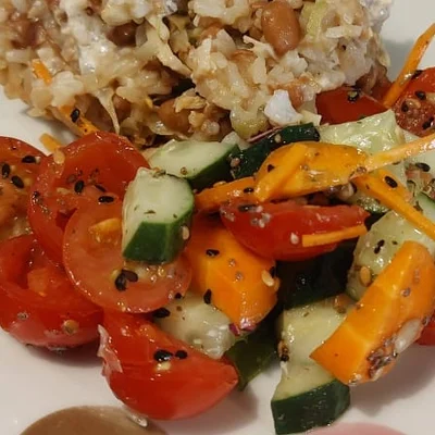 Recipe of seed salad on the DeliRec recipe website