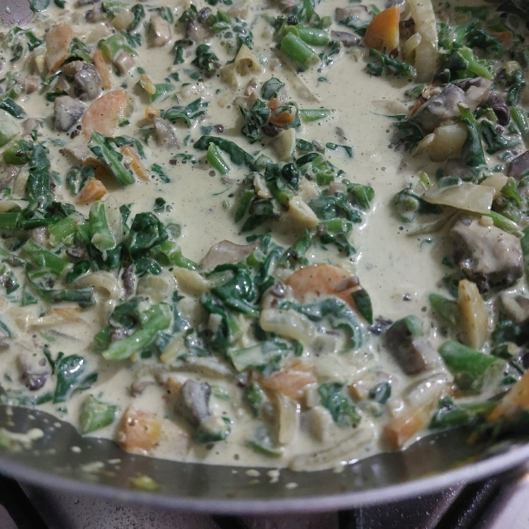 Photo of the spinach white sauce – recipe of spinach white sauce on DeliRec