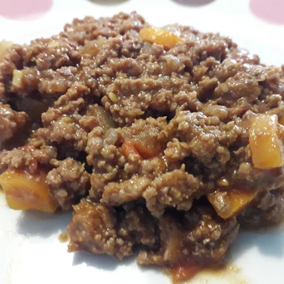 Recipe of Ground beef with a barbecue flavor. on the DeliRec recipe website