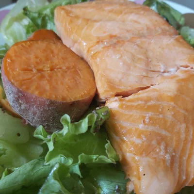 Recipe of Salmon with potato Salmon on the DeliRec recipe website