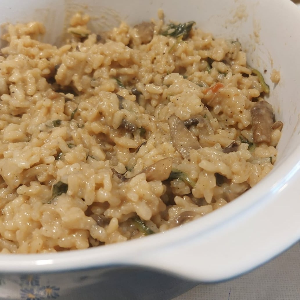 Photo of the Mushroom risotto in beer – recipe of Mushroom risotto in beer on DeliRec