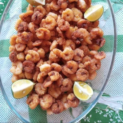 Recipe of crispy shrimp on the DeliRec recipe website