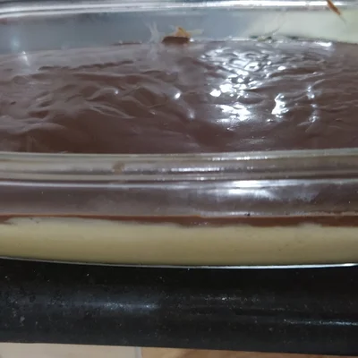 Recipe of Passion fruit mousse with chocolate ganache on the DeliRec recipe website