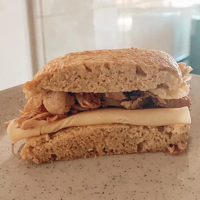 Recipe of Sandwich with LowCarb bread on the DeliRec recipe website