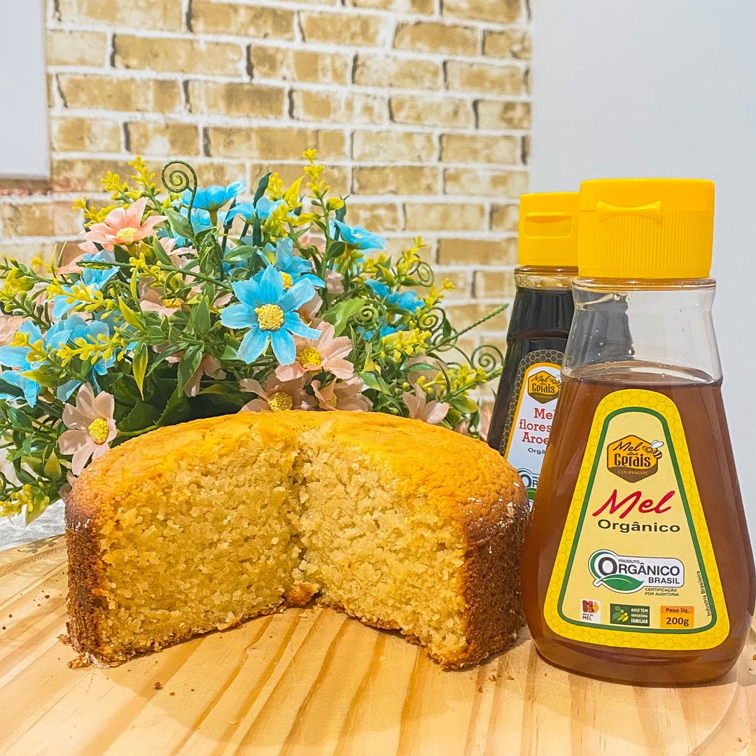 Foto da Bolinho de baunilha com mel orgânico  - receita de Bolinho de baunilha com mel orgânico  no DeliRec