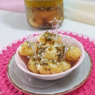 Recipe of Vinaigrette potatoes on the DeliRec recipe website
