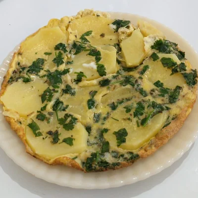 Recipe of potato with eggs on the DeliRec recipe website