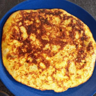 Recipe of Sweet Potato Pancake with Eggs Fitness on the DeliRec recipe website