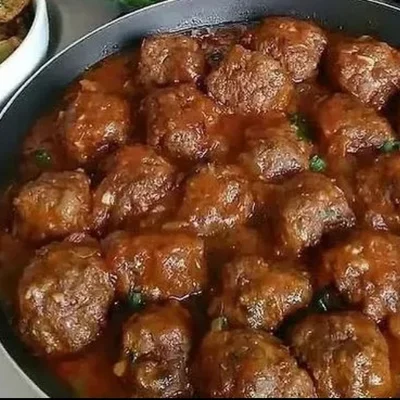 Recipe of Meatballs In Sauce on the DeliRec recipe website
