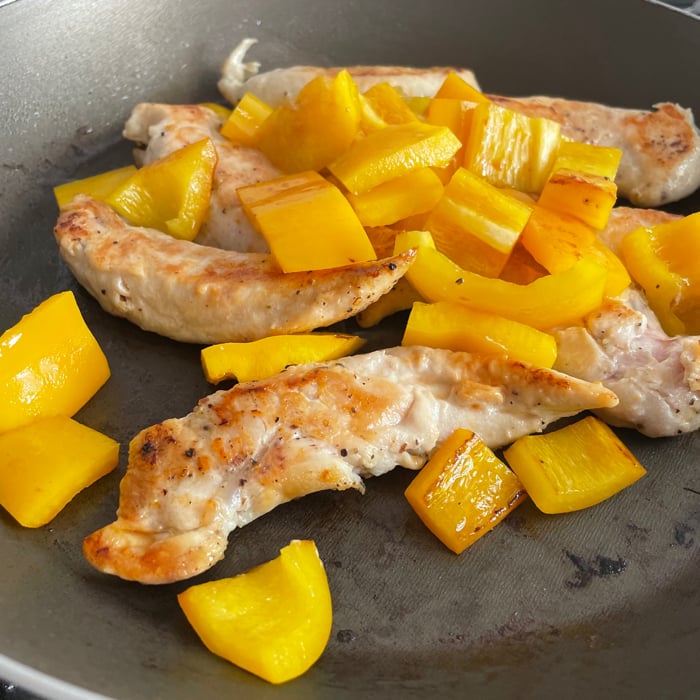 Photo of the Grilled Chicken with Peppers – recipe of Grilled Chicken with Peppers on DeliRec