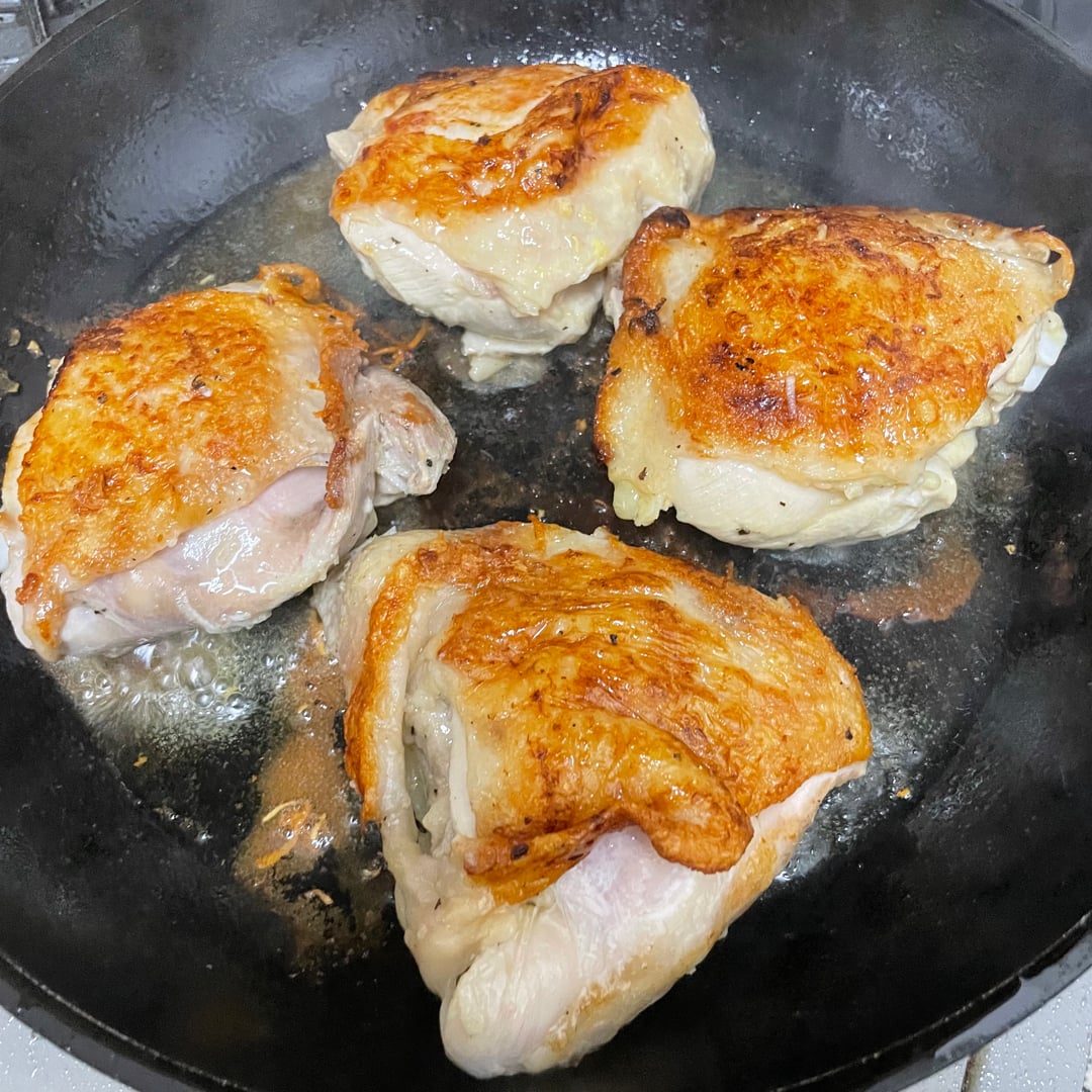 Foto de la muslo de pollo marinado – receta de muslo de pollo marinado en DeliRec