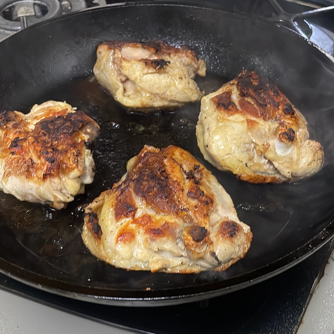 Foto de la muslo de pollo marinado – receta de muslo de pollo marinado en DeliRec