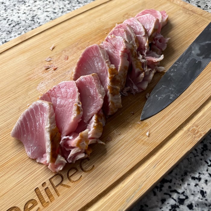 Foto de la atun sellado – receta de atun sellado en DeliRec