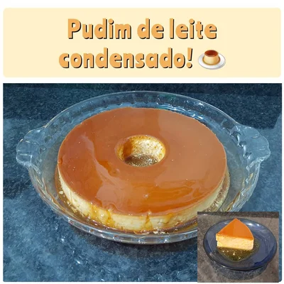 Recette de Pudding au lait concentré 🍮 sur le site de recettes DeliRec