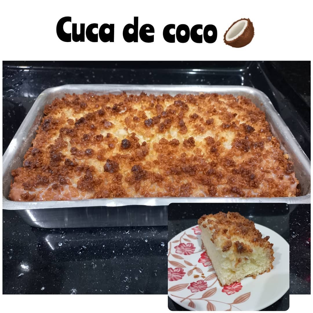 Photo of the Coconut Cuca 🥥 – recipe of Coconut Cuca 🥥 on DeliRec