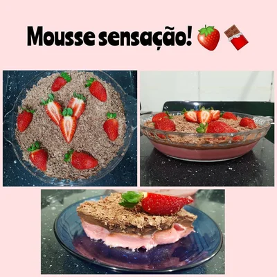 Recipe of Mousse sensation 🍓🍫 on the DeliRec recipe website