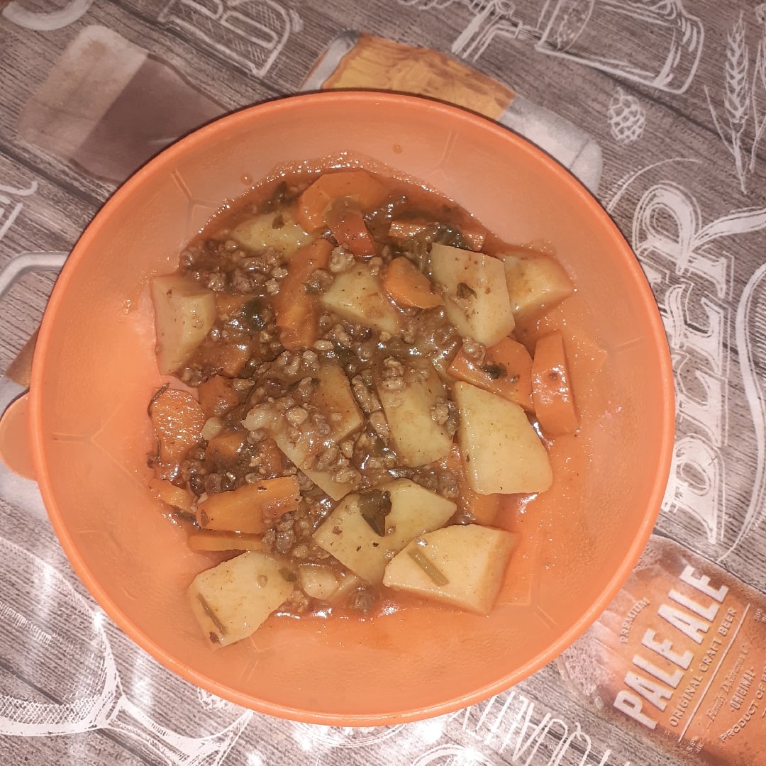 Foto da Carne moída com batatinha e cenoura - receita de Carne moída com batatinha e cenoura no DeliRec