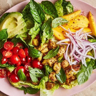 Recipe of tropical kaka salad on the DeliRec recipe website