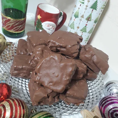 Receta de alfajores de chocolate en el sitio web de recetas de DeliRec