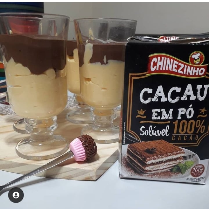 Foto da Mousse de maracujá com ganache fake - receita de Mousse de maracujá com ganache fake no DeliRec