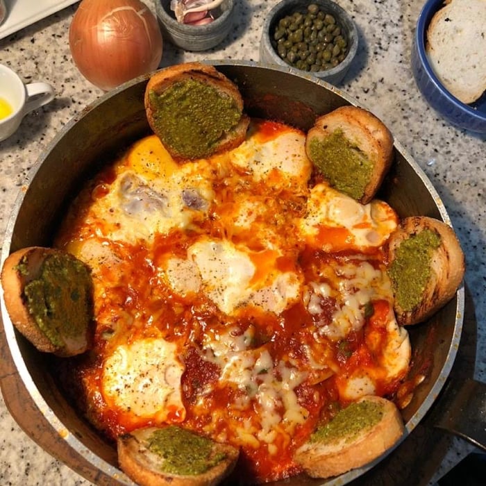 Photo of the eggs in purgatory – recipe of eggs in purgatory on DeliRec