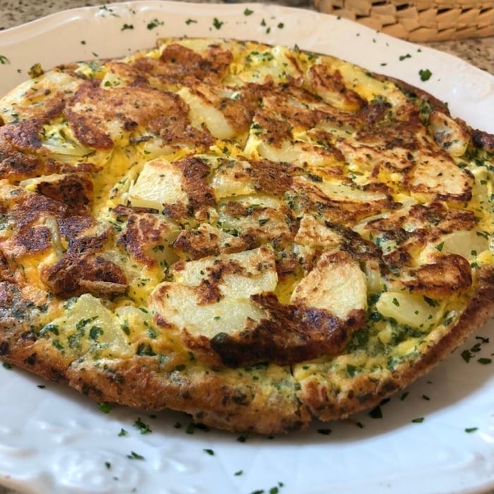 Photo of the Frittata alle patete and bacon – recipe of Frittata alle patete and bacon on DeliRec