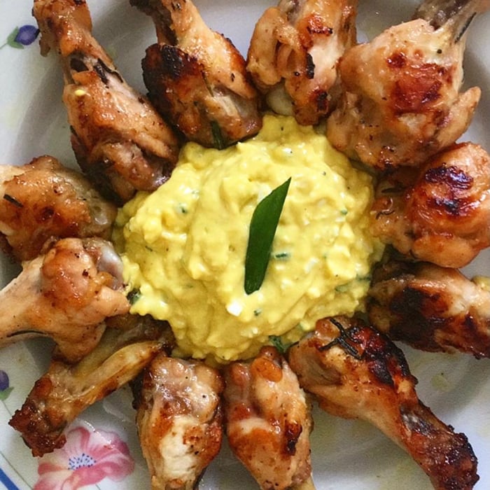 Photo of the Chicken drumsticks with egg mayonnaise – recipe of Chicken drumsticks with egg mayonnaise on DeliRec