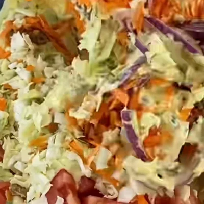 Recette de Salade de chou sur le site de recettes DeliRec