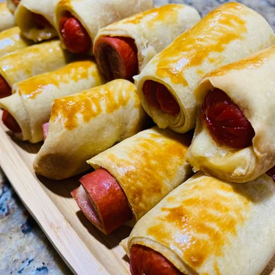 Recipe of Sausage Roll with 3 Ingredients on the DeliRec recipe website