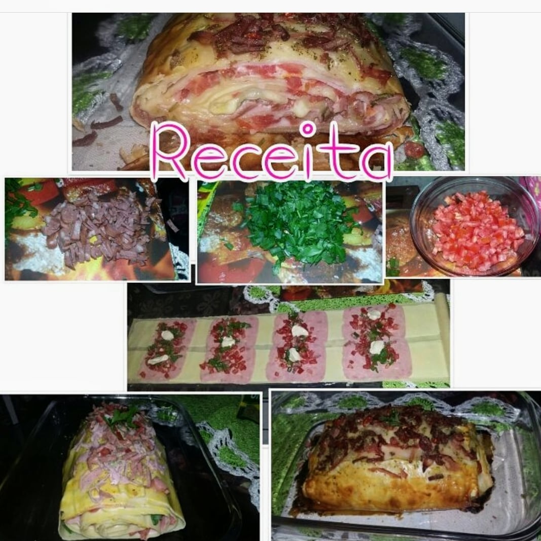 Photo of the Ham and cheese roulade – recipe of Ham and cheese roulade on DeliRec