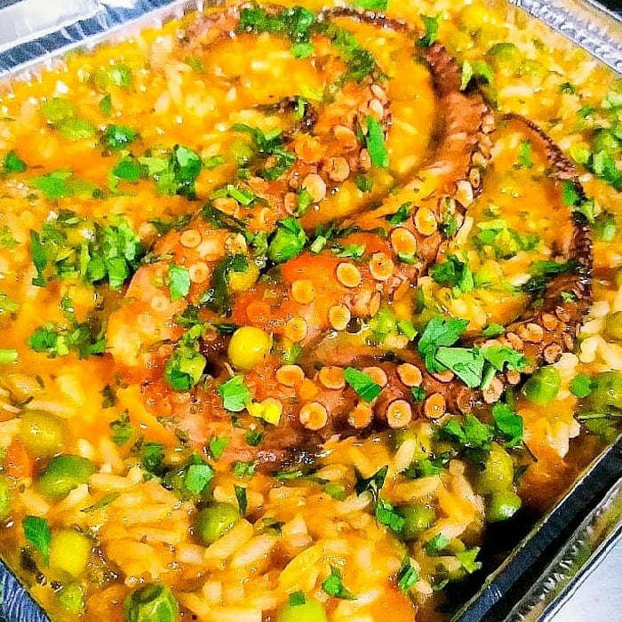 Photo of the octopus broth rice – recipe of octopus broth rice on DeliRec