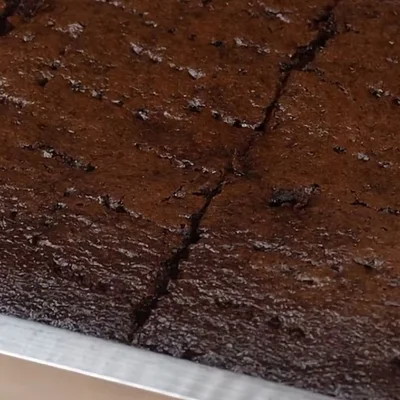 Recipe of homemade chocolate brownie on the DeliRec recipe website