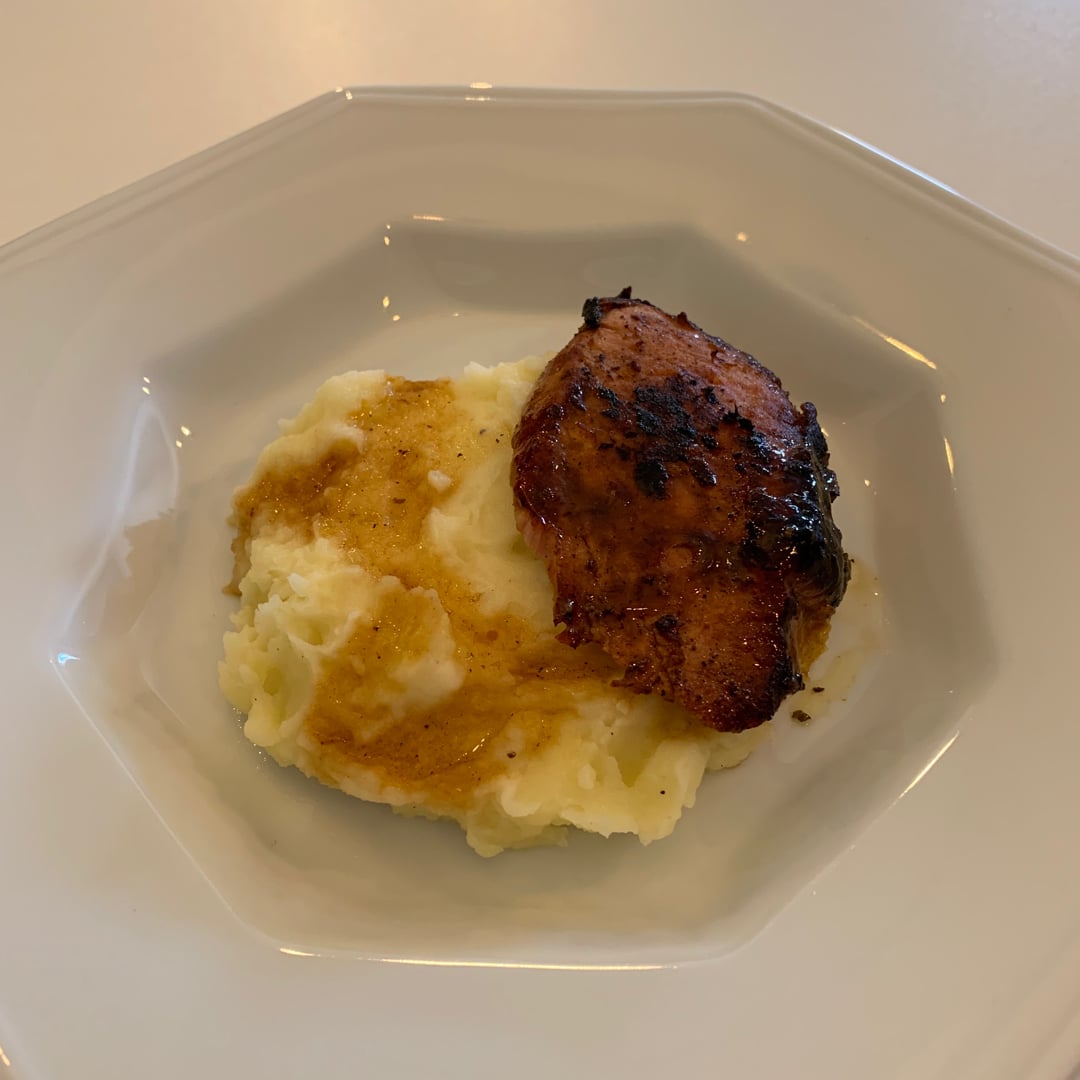 Photo of the Pork Loin With Mashed Potatoes – recipe of Pork Loin With Mashed Potatoes on DeliRec