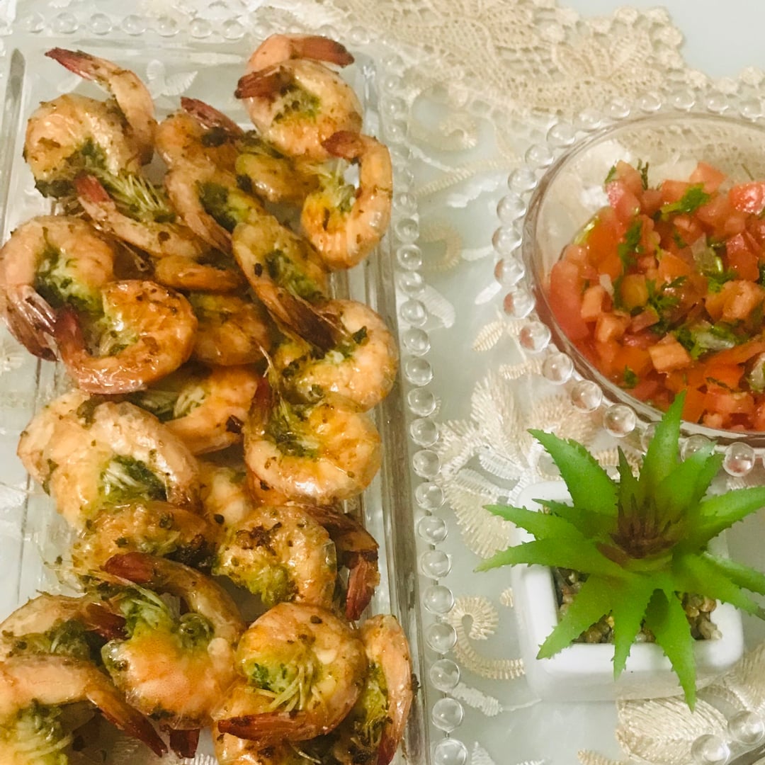 Photo of the Shrimp in garlic and oil – recipe of Shrimp in garlic and oil on DeliRec