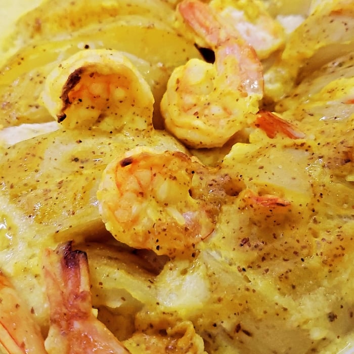 Photo of the Potato Gratin with Shrimp – recipe of Potato Gratin with Shrimp on DeliRec