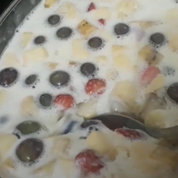 Photo of the fruit cream – recipe of fruit cream on DeliRec