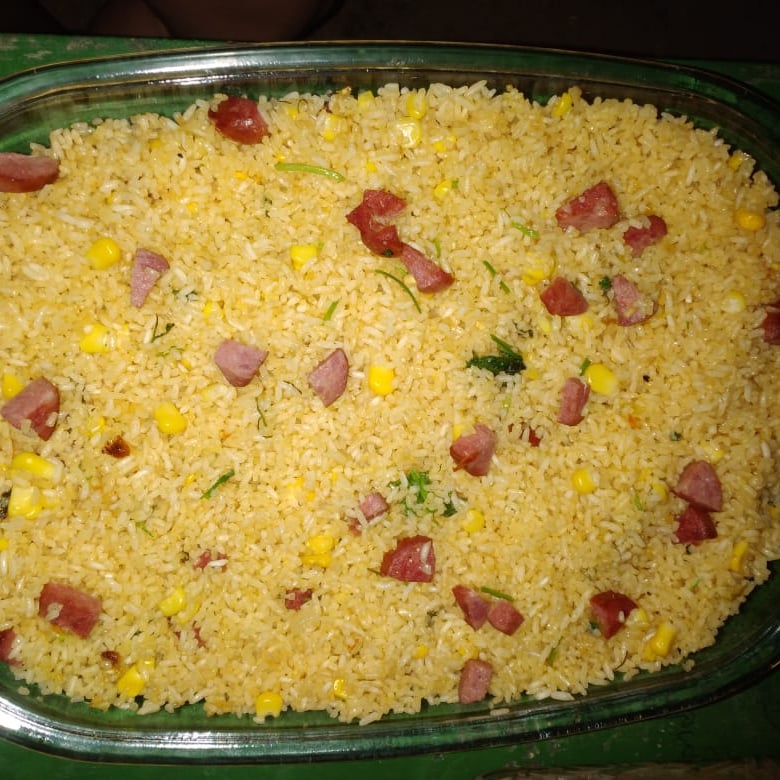 Photo of the Rice with corn and pepperoni – recipe of Rice with corn and pepperoni on DeliRec