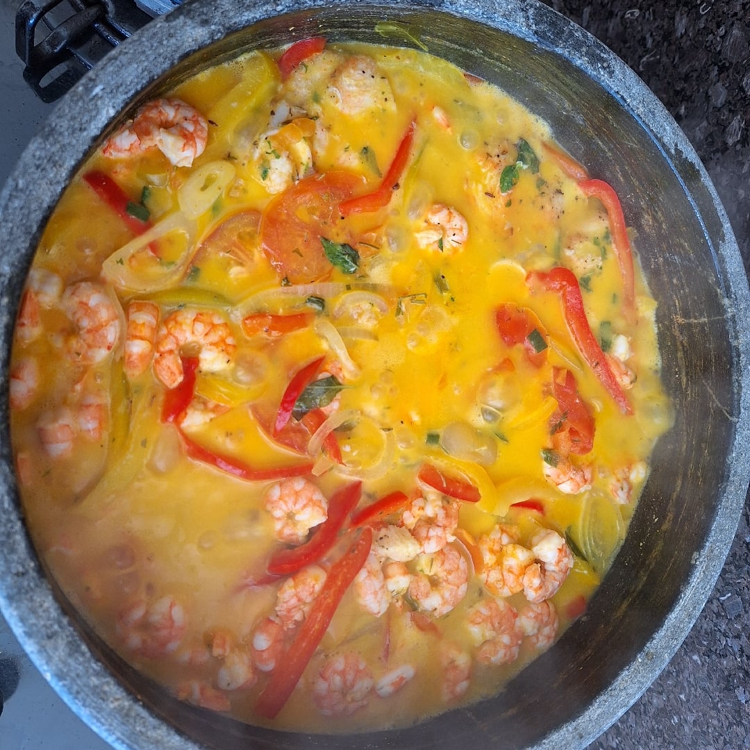 Photo of the Dogfish moqueca with shrimp – recipe of Dogfish moqueca with shrimp on DeliRec