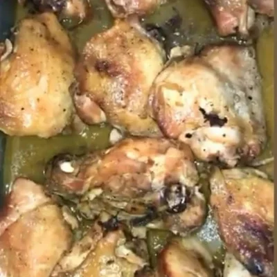 Recipe of Roasted Chicken with Lemon and Oregano on the DeliRec recipe website