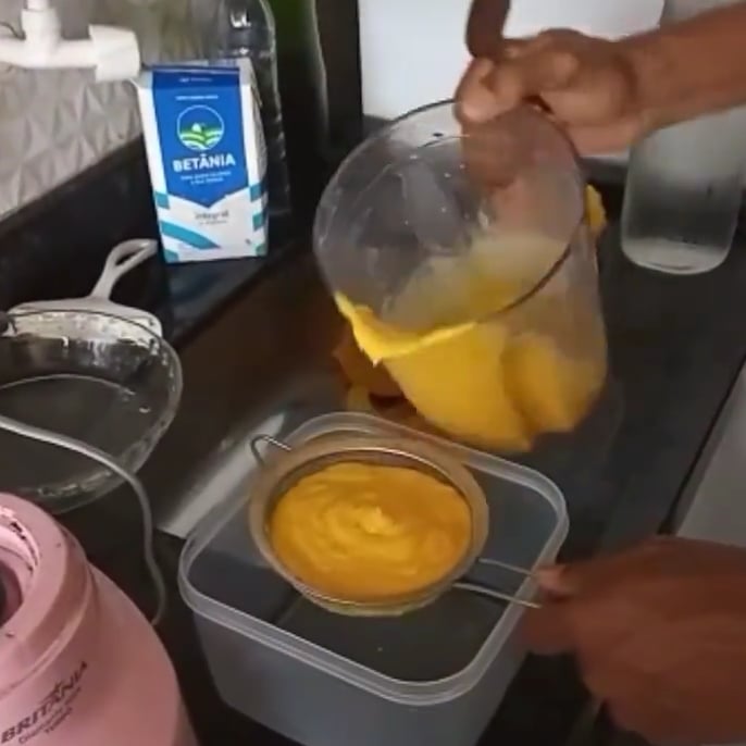 Photo of the easy mango ice cream – recipe of easy mango ice cream on DeliRec