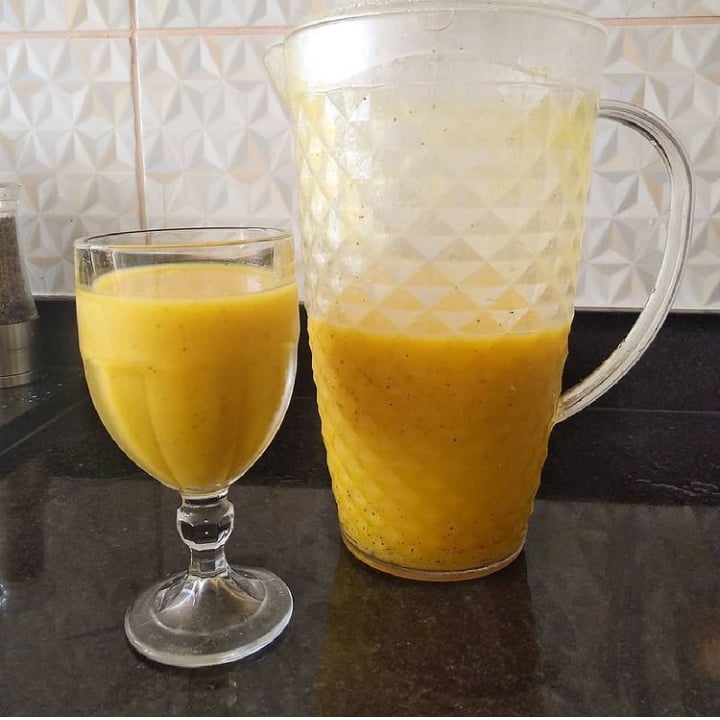 Photo of the Passion Fruit Juice with Mango – recipe of Passion Fruit Juice with Mango on DeliRec
