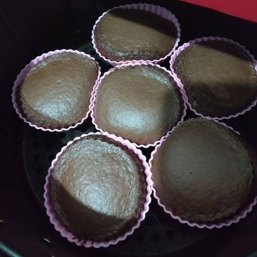 Photo of the Chocolate Cupcake in Air Fryer – recipe of Chocolate Cupcake in Air Fryer on DeliRec