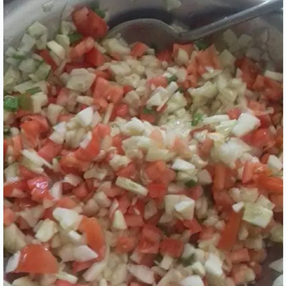 Foto da Salada de tomate com pepino  - receita de Salada de tomate com pepino  no DeliRec