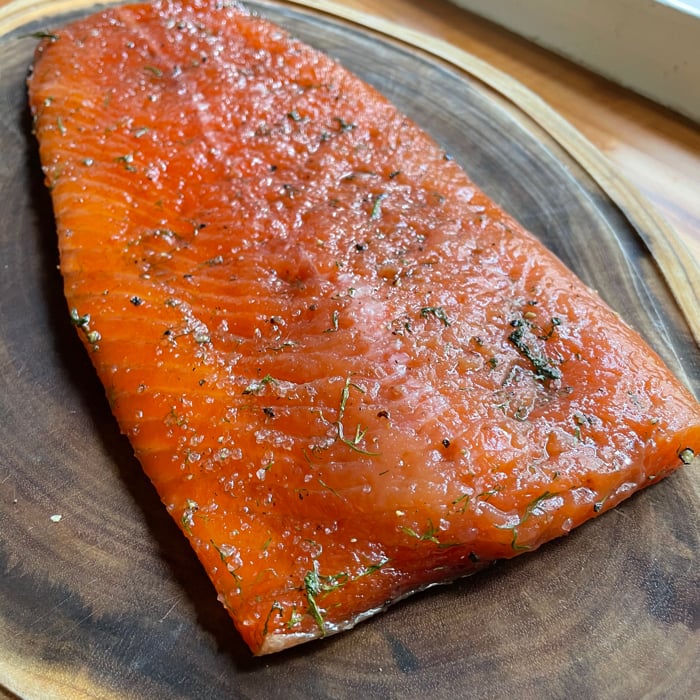 Photo of the gravlax salmon – recipe of gravlax salmon on DeliRec