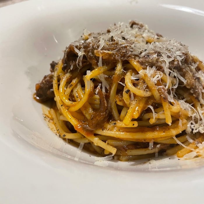 Photo of the Spaghetti with ossobuco ragu – recipe of Spaghetti with ossobuco ragu on DeliRec