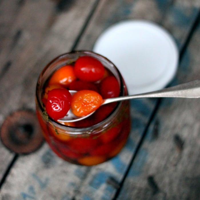 Photo of the Sweet and sour mini tomato pickles – recipe of Sweet and sour mini tomato pickles on DeliRec