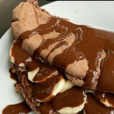 Recipe of cocoa pancake on the DeliRec recipe website