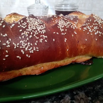 Recipe of homemade bread stuffed on the DeliRec recipe website