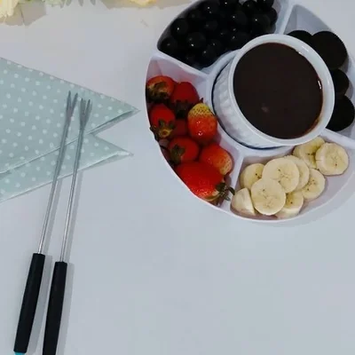 Recette de fondue au chocolat sur le site de recettes DeliRec