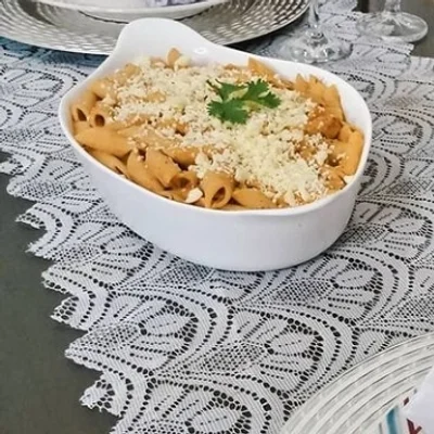 Recipe of Penne with curd cheese on the DeliRec recipe website